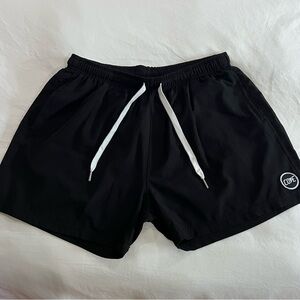 Cove Black Athletic Men's Shorts